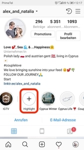 Wunderbare Instagram Highlight Covers - einfach direkt auf deinem Handy machen. 3